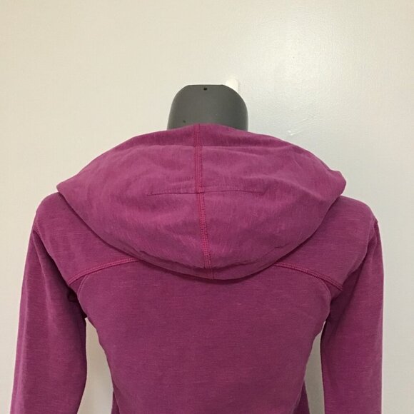 Lululemon On The Daily Hoodie Heathered Marled Ultra Violet Size 2 - Picture 5 of 14